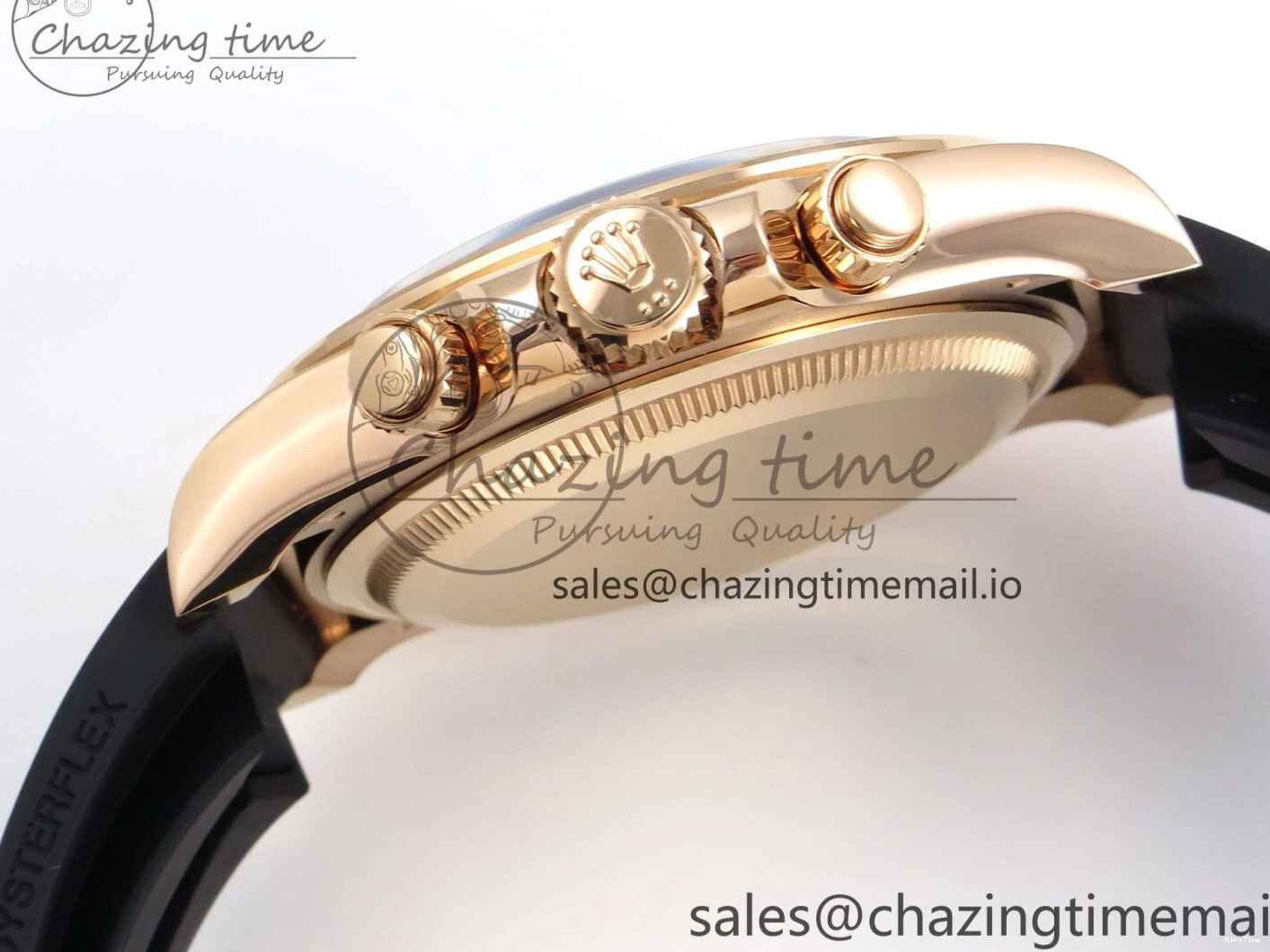 MiroTime 0325 Daytona 126515 LN APSF 1:1 Best Edition Black Dial on Oysterflex Strap SH4131（Gain Weight） DailyWear 1033